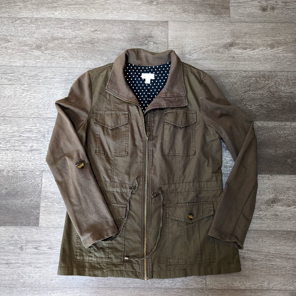 Market and Spruce Olive Jacket